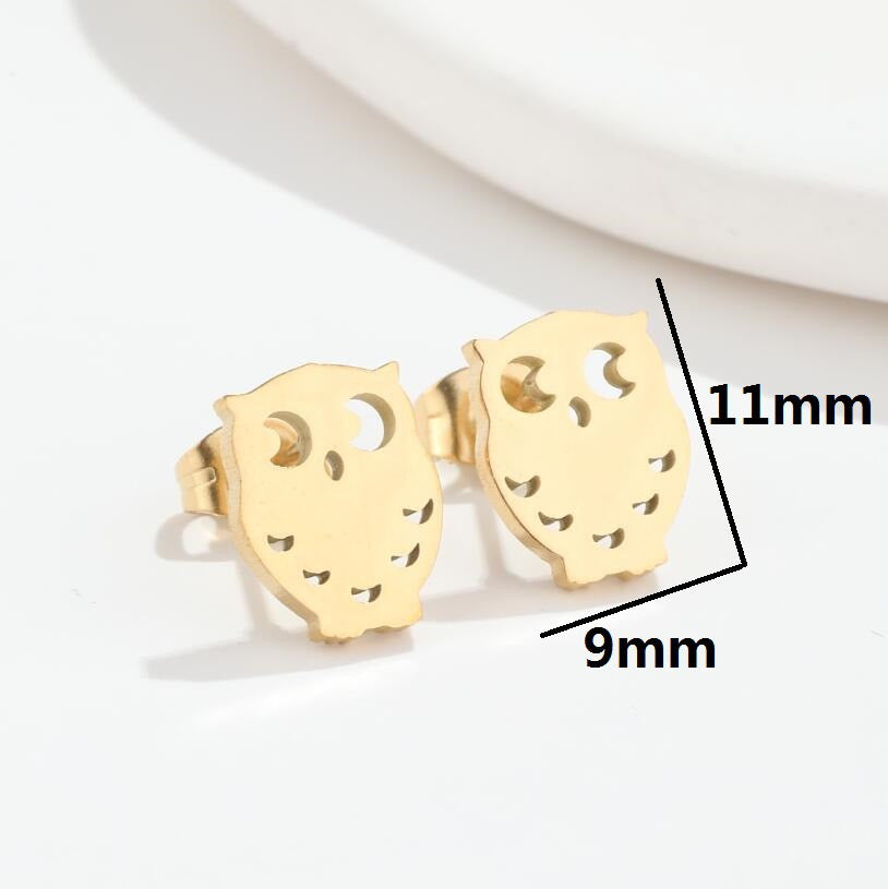 Limited Edition Handmade Owl Earrings by PAWSOME