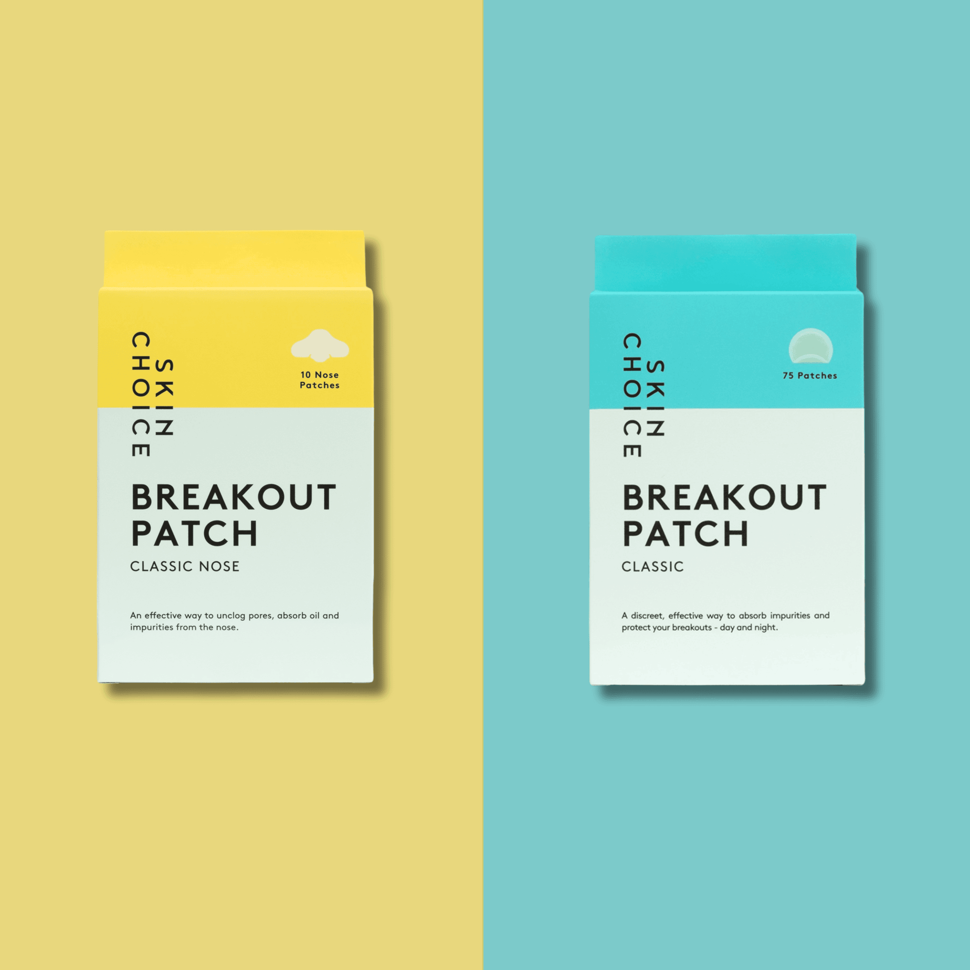 Skin Choice Breakout Patch - Classic & Nose Duo